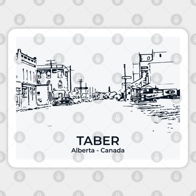 Taber - Alberta Magnet by Lakeric